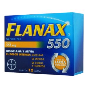 FLANAX TABL 550mg./12 CT