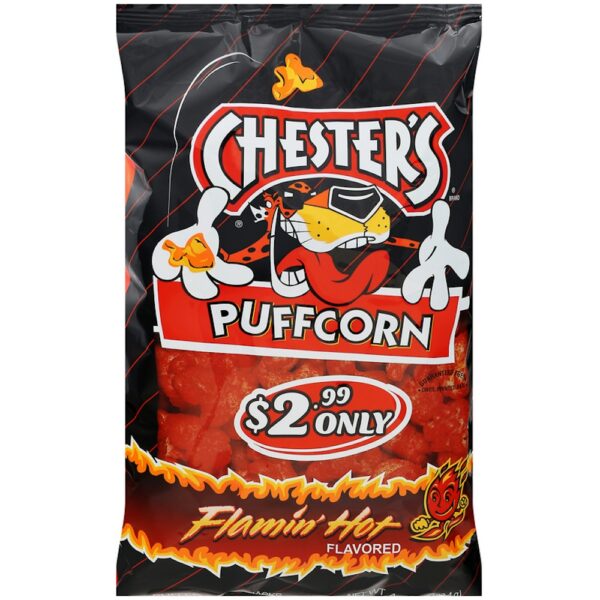FRITO LAY PUFF CORN FLAMIN HOT OZ - 11425700