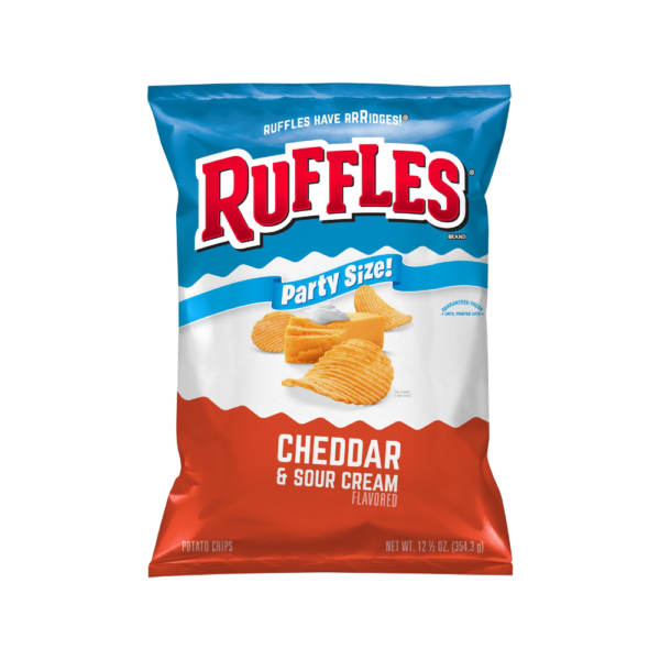 FRITO LAY RUFFLES CHEDDAR 70.8 OZ