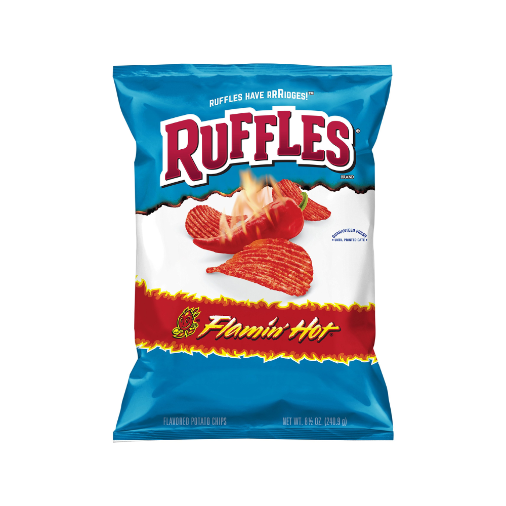 FRITOLAY RUFFLES FLAMING HT 2.5 OZ - 10266300: imagen 1