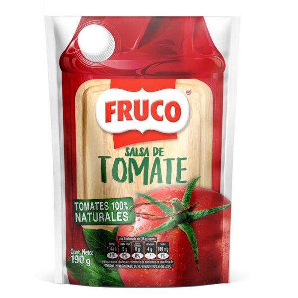 FRUKO SALSA DE TOMATE DOYPACK 190 GR