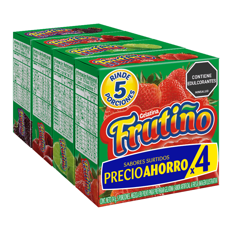 FRUTINO SURTIDO 4 PACK: imagen 1