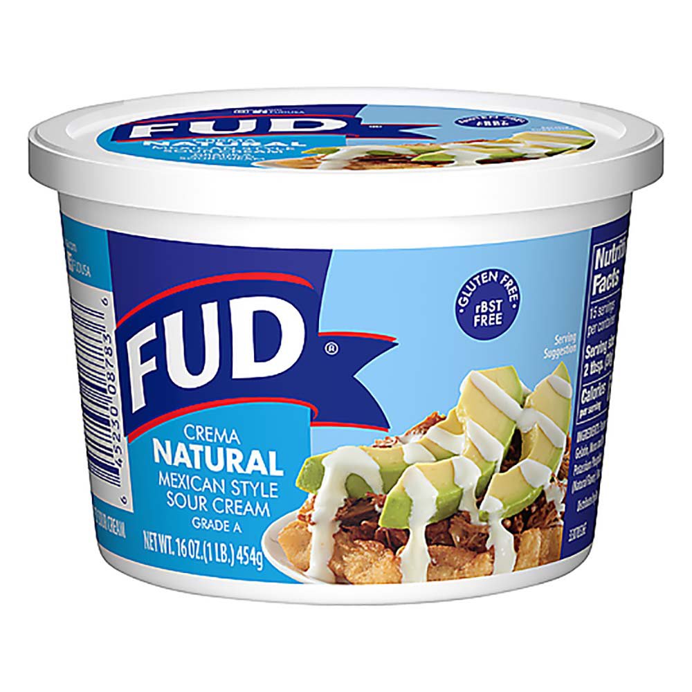 FUD CREMA NATURAL 16 OZ: imagen 1