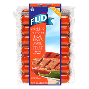 FUD HOT LINKS JALAPENO 42 OZ