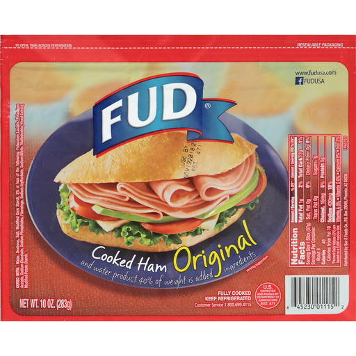 FUD JAMON ORIGINAL SLICED 10 OZ