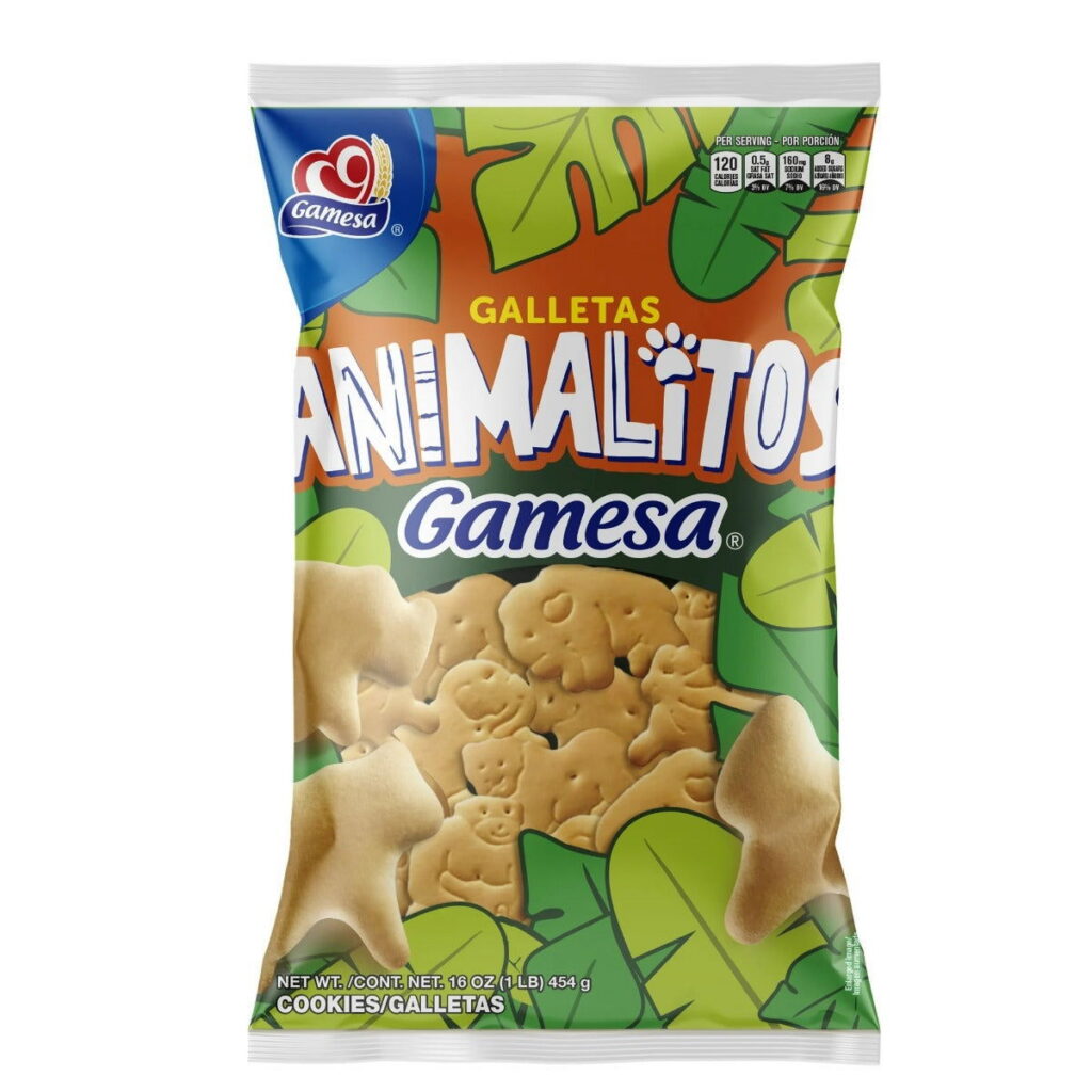 GAMESA ANIMALITOS 16 oz