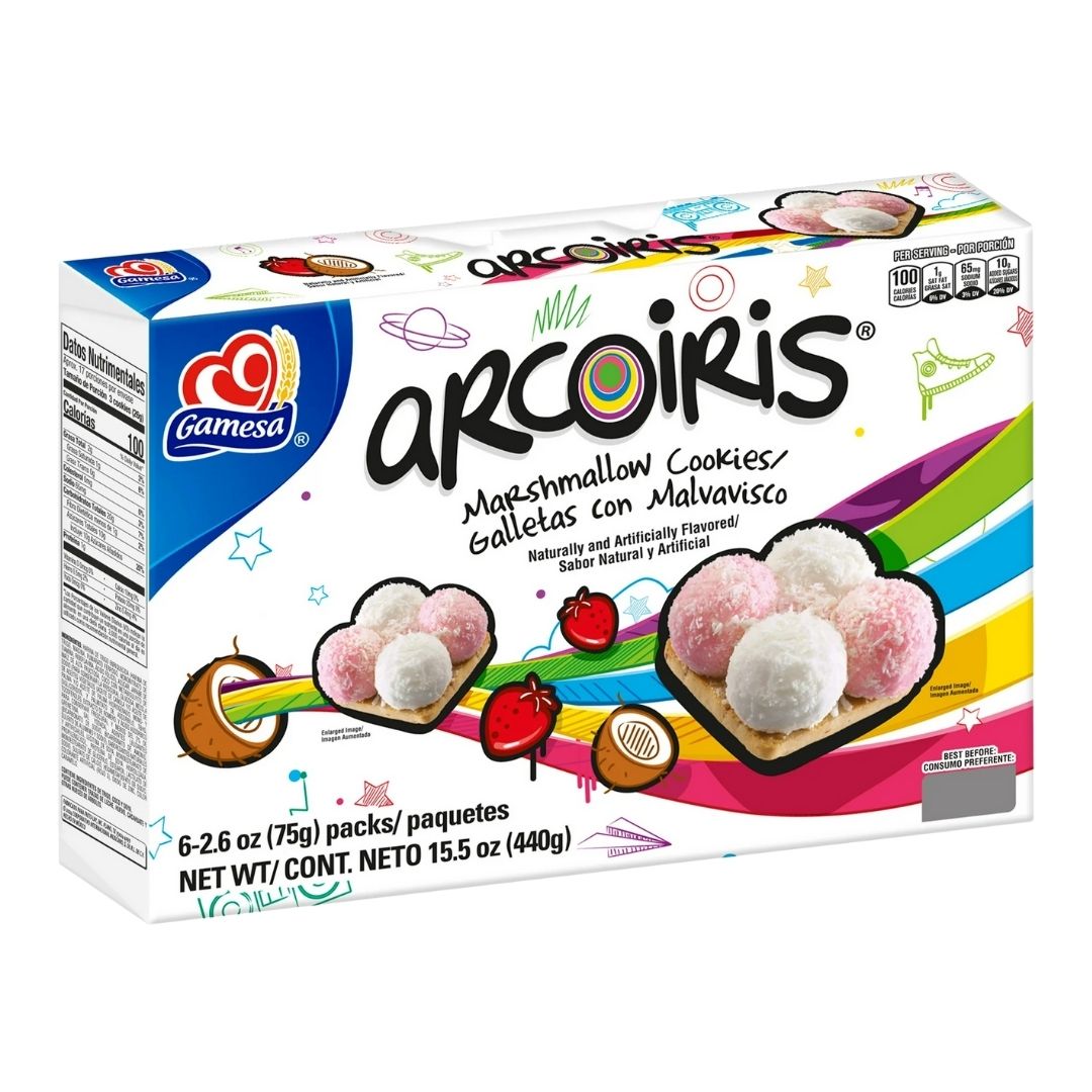GAMESA ARCOIRIS 15.5 oz: imagen 1