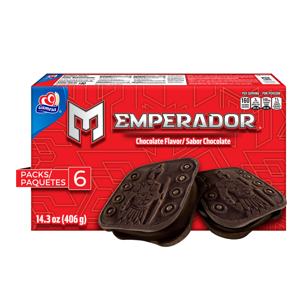 GAMESA EMPERADOR CHOCOLATE oz: imagen 1