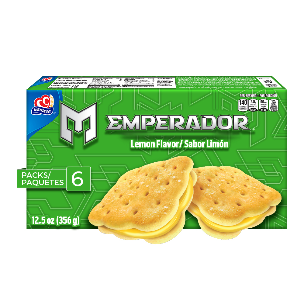 GAMESA EMPERADOR LIMON 12.5 oz: imagen 1