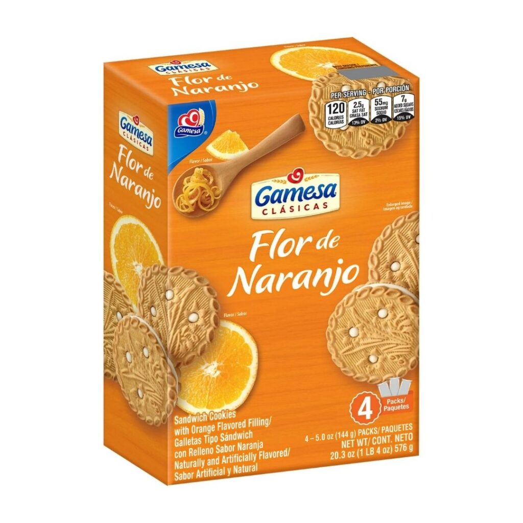 GAMESA FLOR DE NARANJO 20.3 OZ