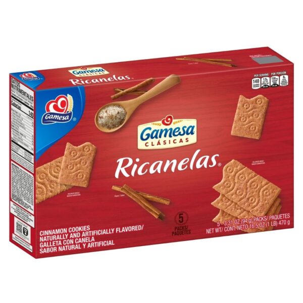 GAMESA RICANELA 16.5 OZ