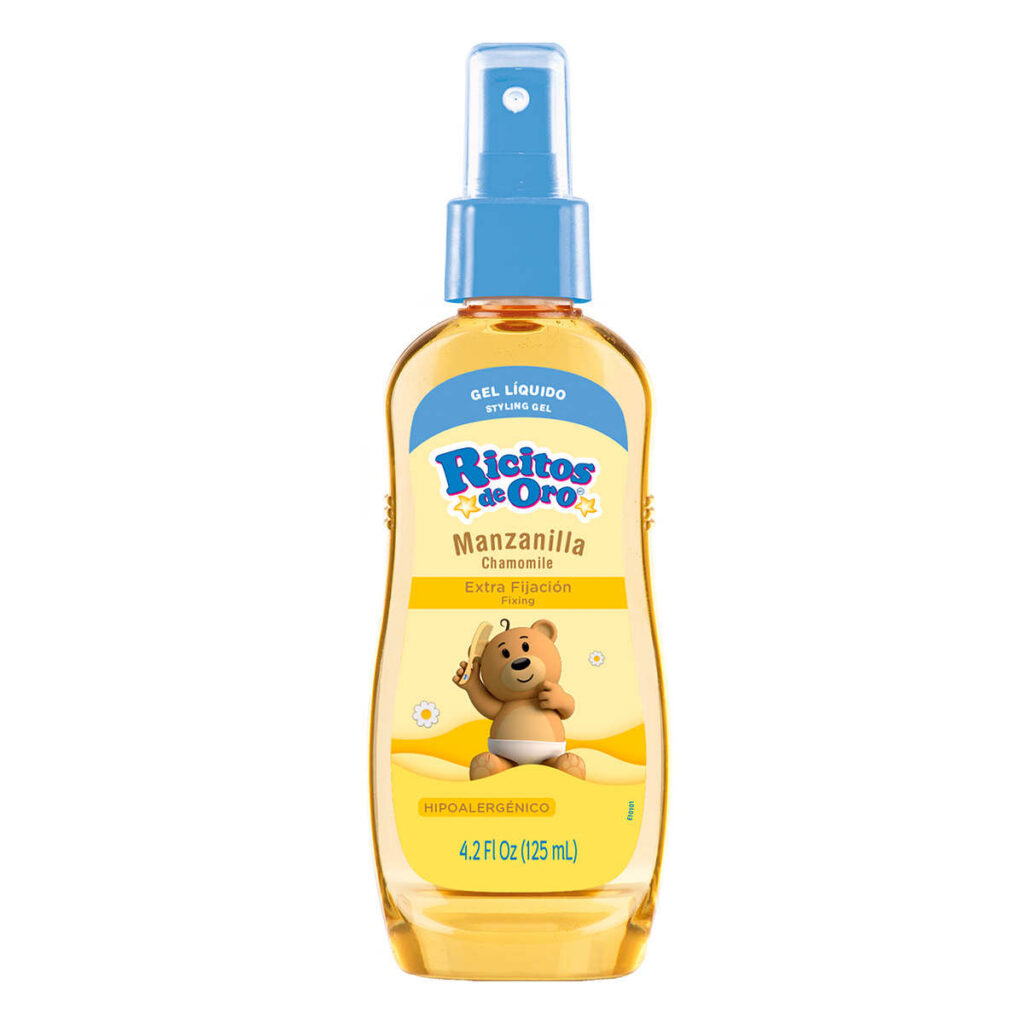 GEL RICITOS SPRAY MANZANILLA 4.2 OZ