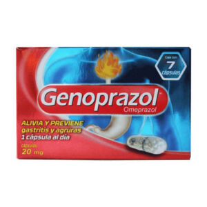 GENOPRAZOL CAPSULA BLISTER X 7