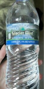 GLACIER MIST WATER 16.9 OZ