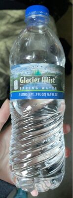 GLACIER MIST WATER 16.9 OZ