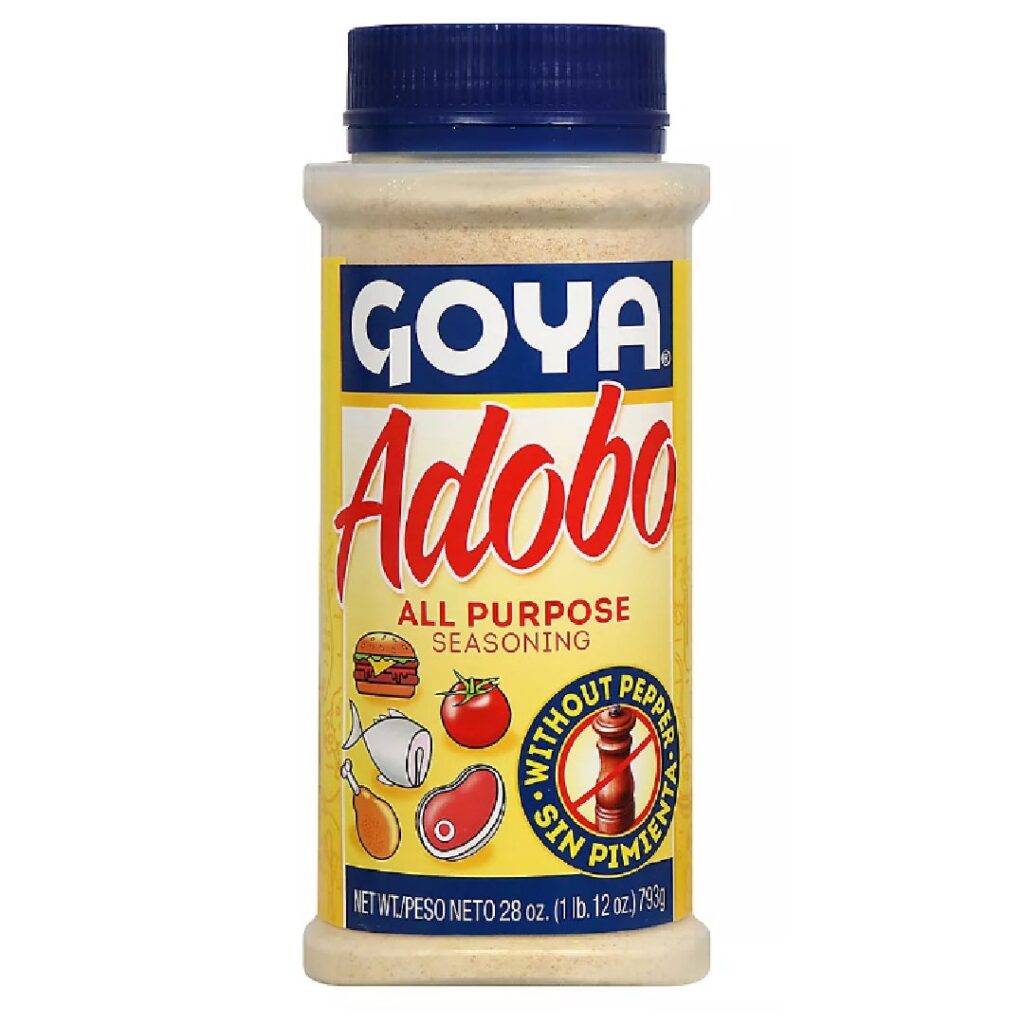 GOYA ADOBO WITHOUT PEPPERNI 28 OZ