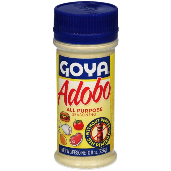 GOYA ADOBO W/O PIMIENTA 8 oz