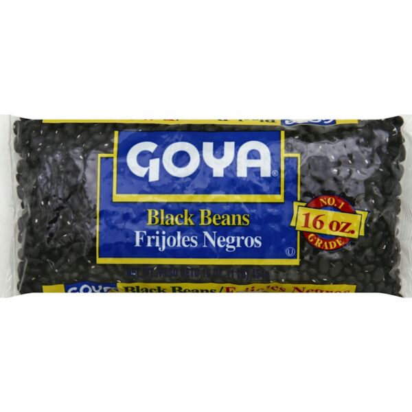 GOYA BLACK BEANS 1 LB