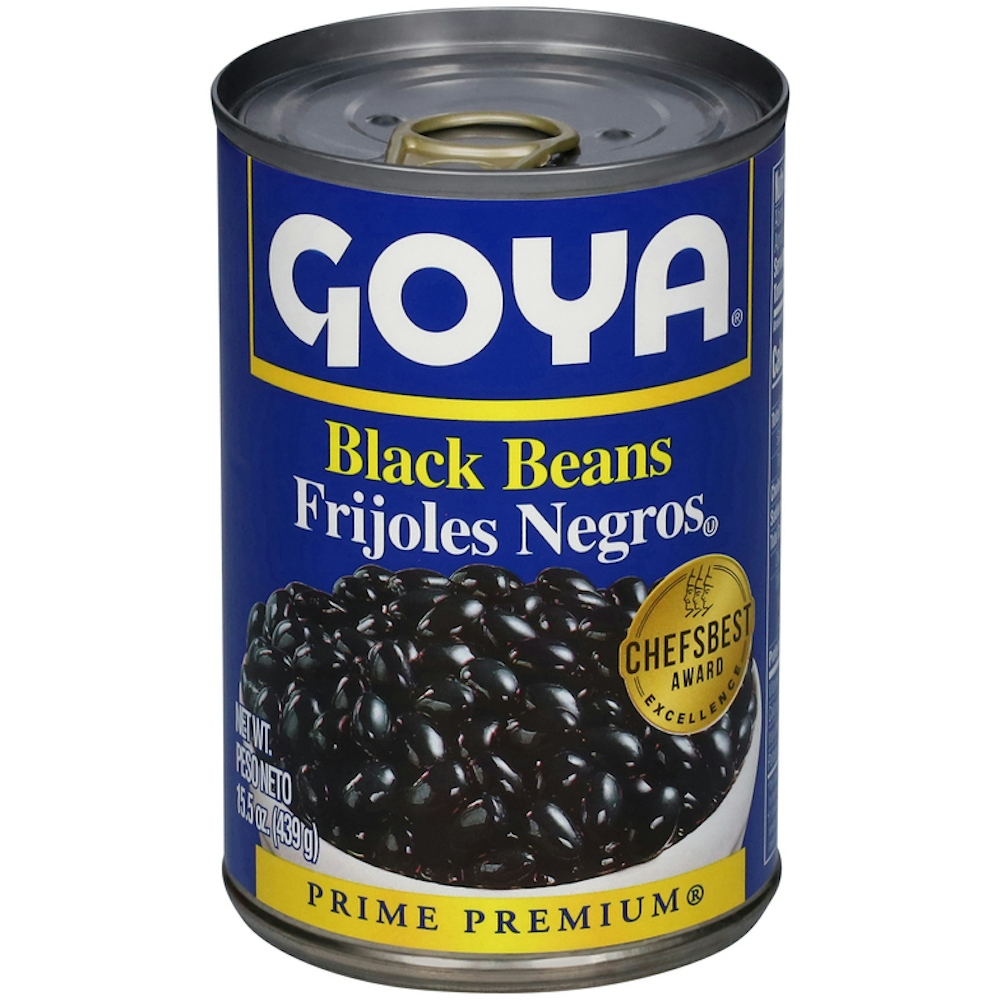 GOYA BLACK BEANS 15.5 OZ.: imagen 1