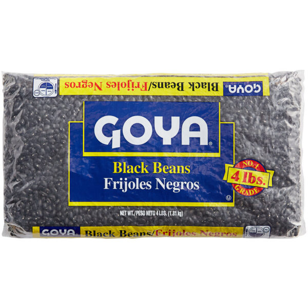 GOYA BLACK BEANS 4 LB