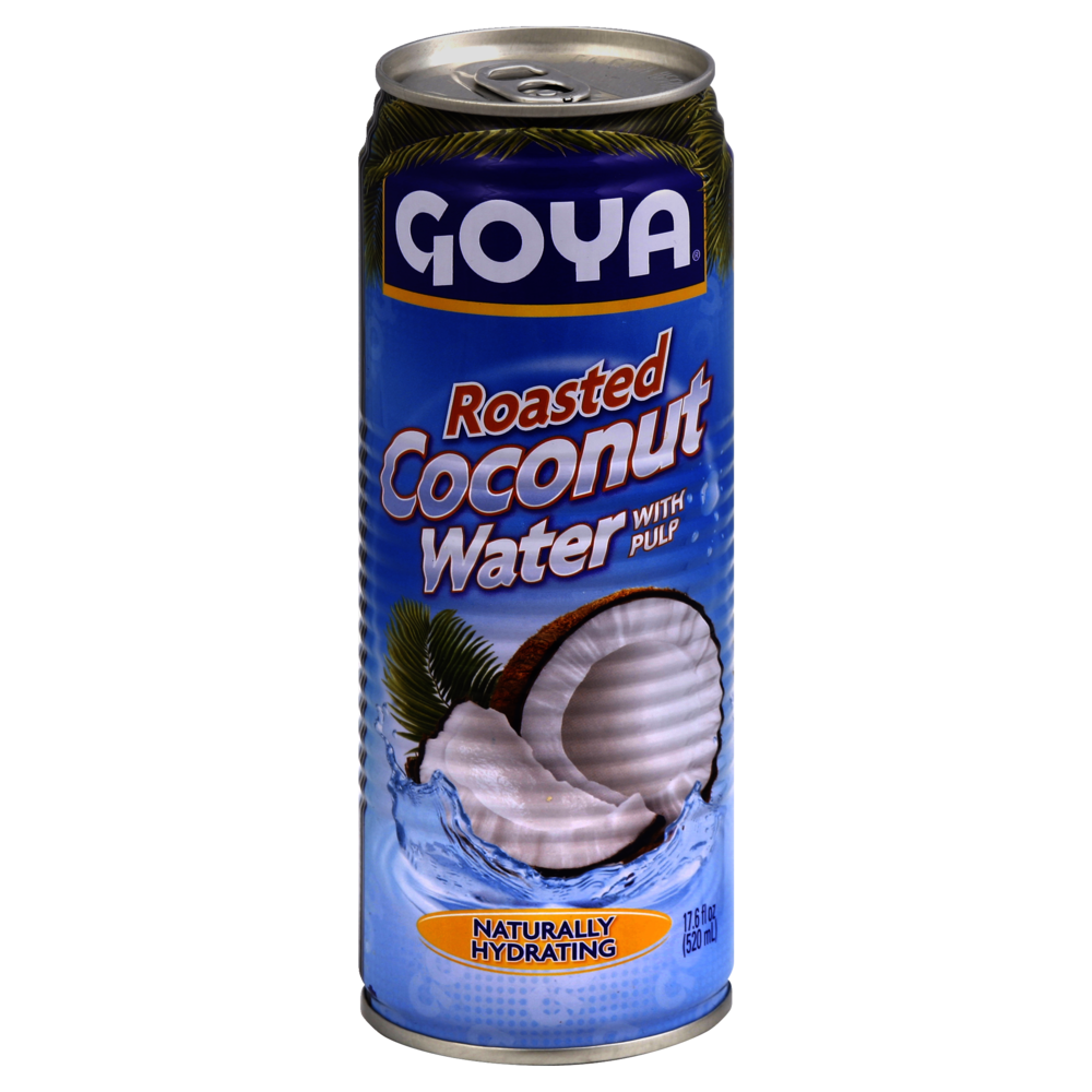 GOYA COCONUT WATER ROASTED CAN 17.6 oz: imagen 1