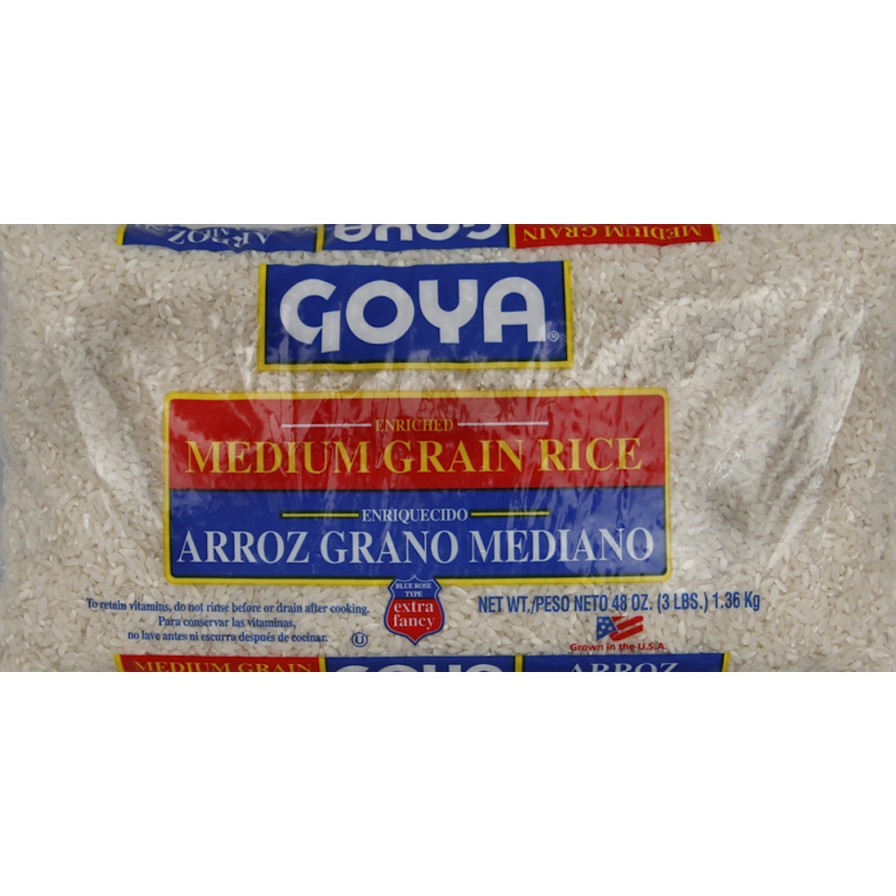 GOYA FANCY MEDIUM GRAIN RICE 3 LB: imagen 1