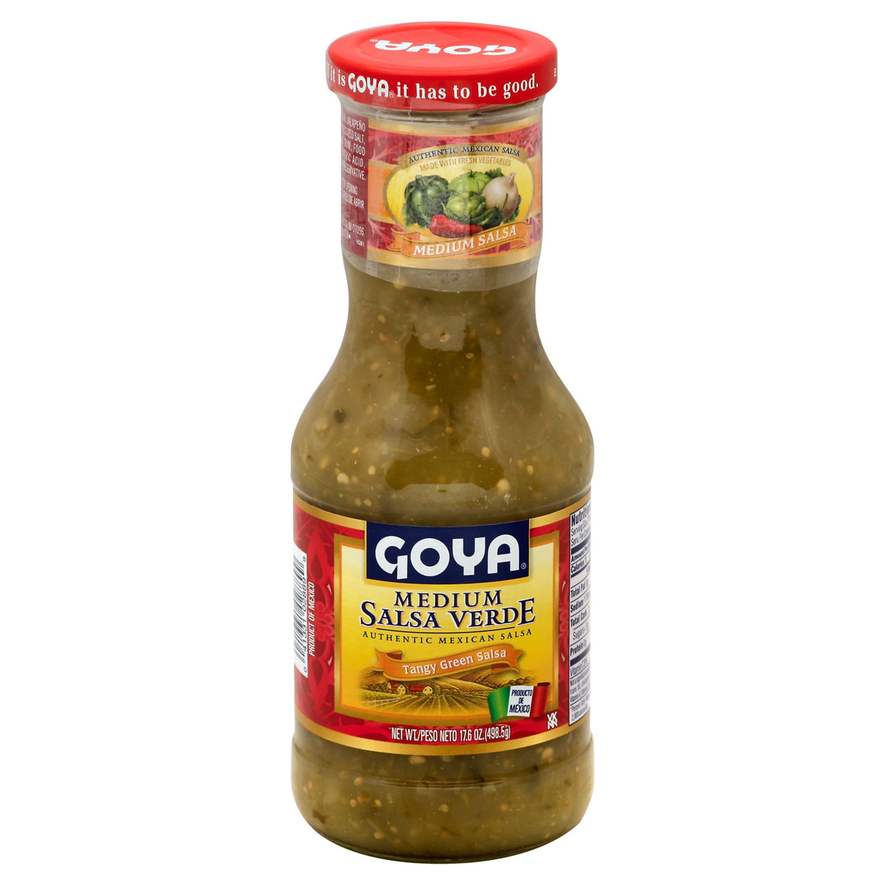 GOYA SALSA VERDE MILD 17.6 OZ: imagen 1