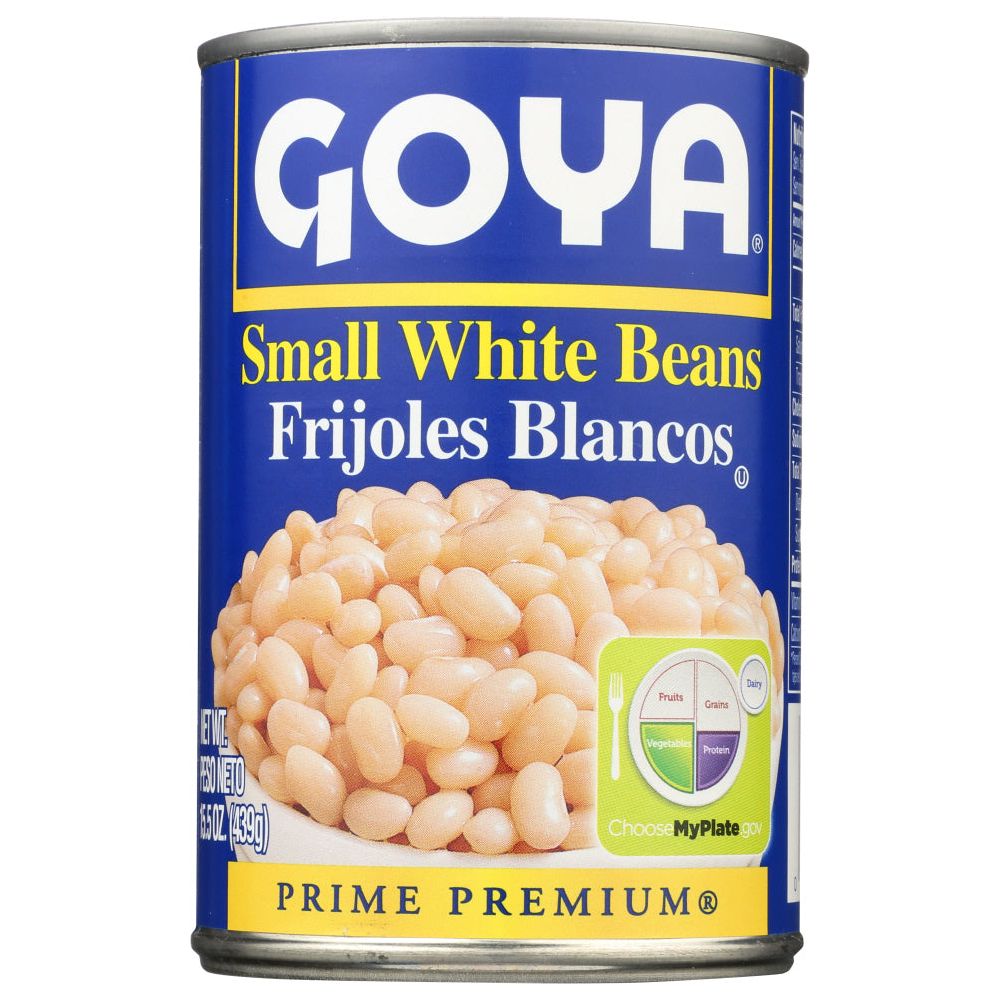 GOYA SMALL WHITE BEANS 15.5 OZ.: imagen 1