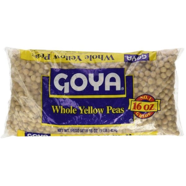 GOYA WHOLE YELLOW PEAS 1 LB