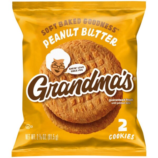 GRANDMA'S PEANUT BUTTER 2-7/8 OZ