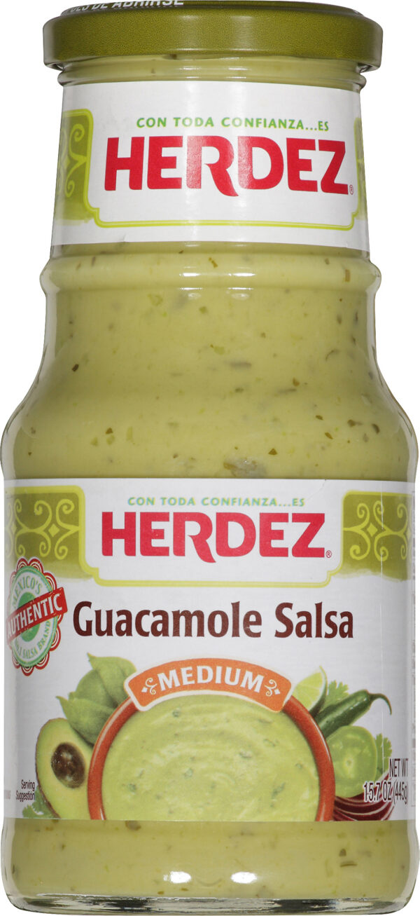 HERDEZ SALSA GUACAMOLE 12/15.7 OZ - HER1060