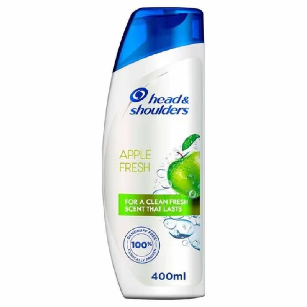 H&S SHAMPOO APPLE 400 ML
