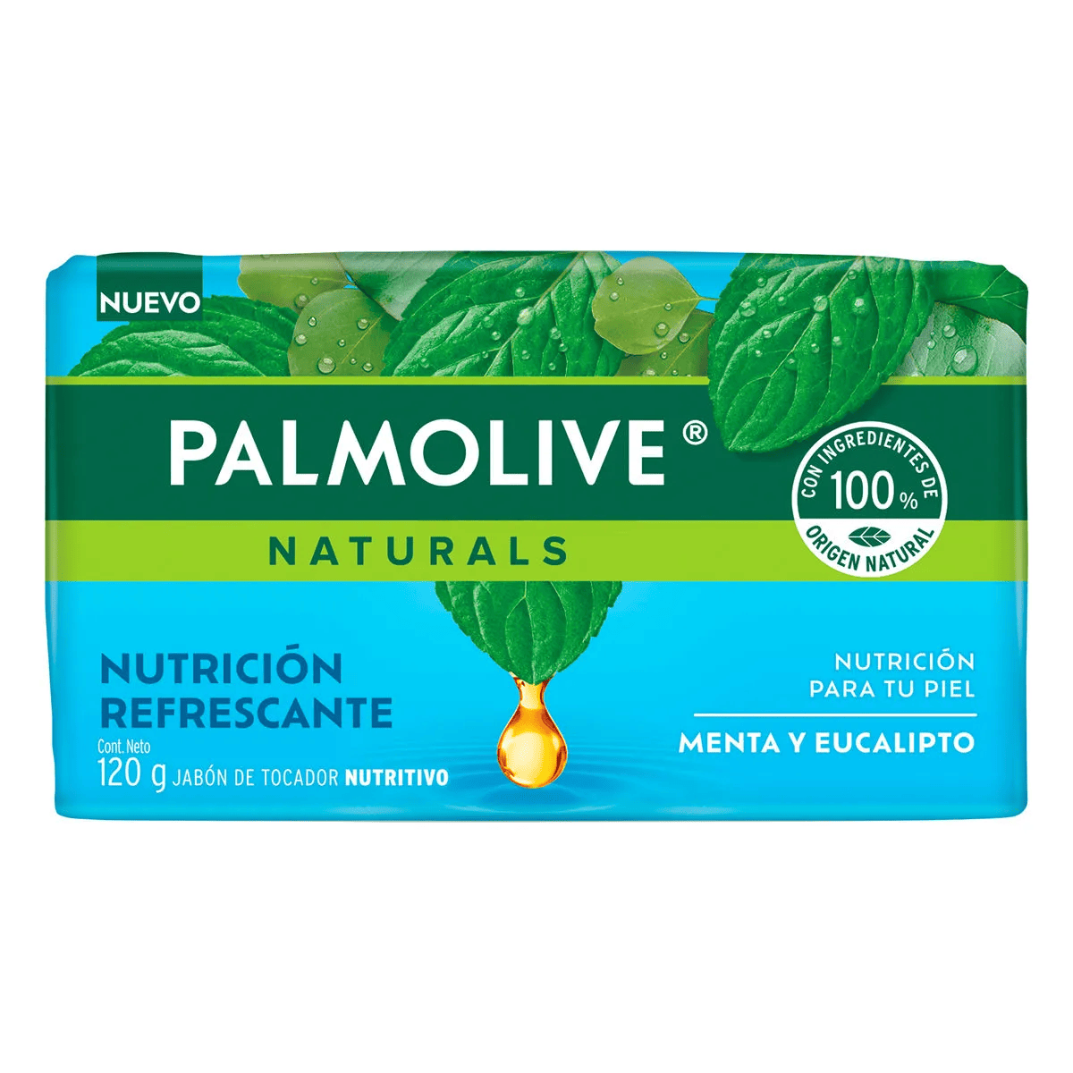 JABON PALMOLIVE MENTA EUCALIPTO 120 G: imagen 1