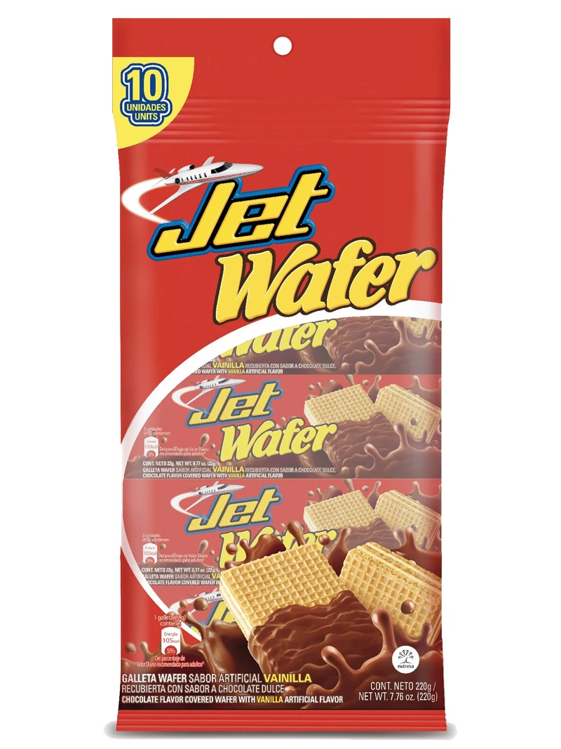 JET WAFER CHOCO 40/220 GR: imagen 1
