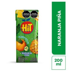 JUGO HIT CAJA NARANJA PINA X200 ML