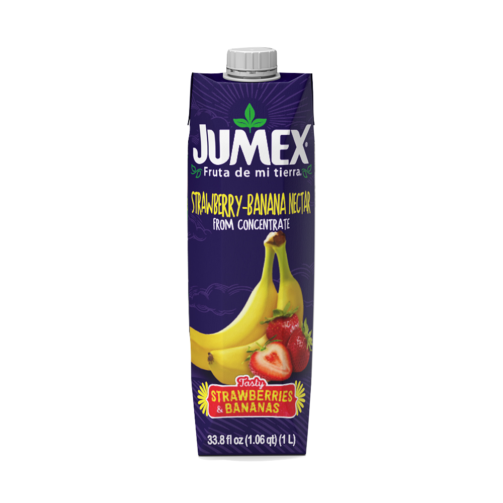 JUMEX 12/33.8 OZ FRESA-BANANA: imagen 1