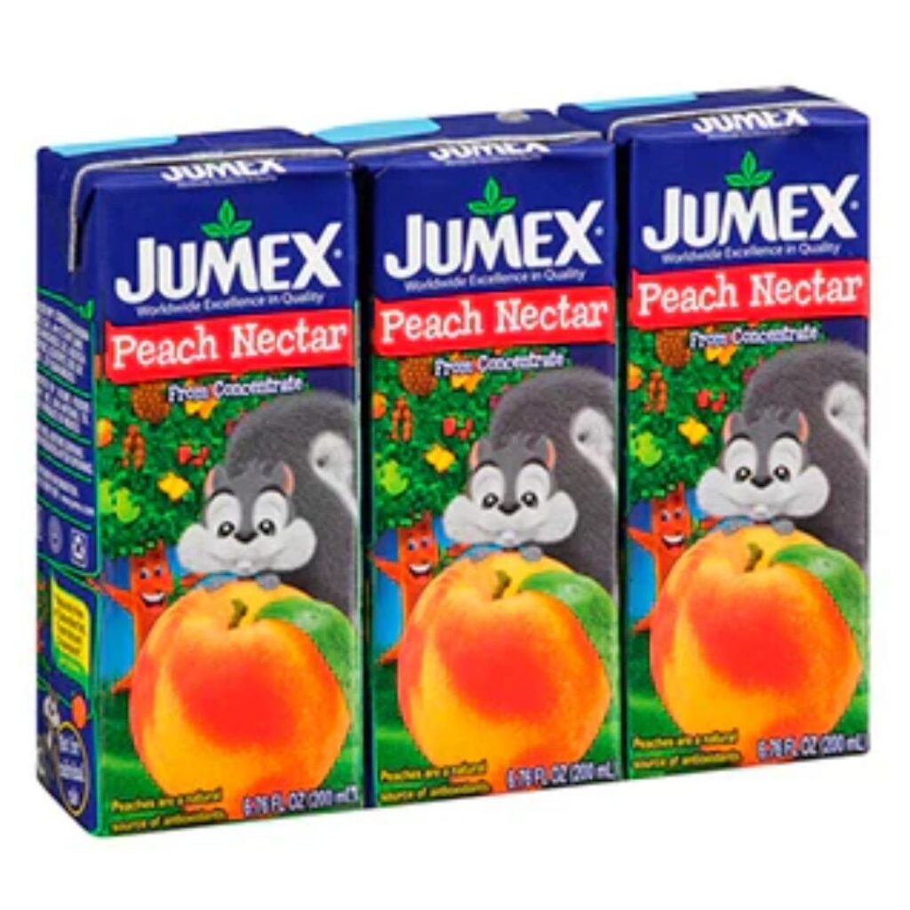 JUMEX PEACH 3 CT/ OZ