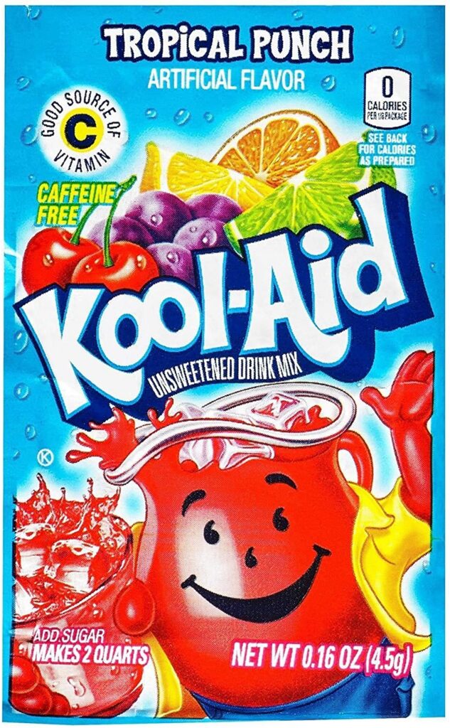 KOOL-AID RKA TROPICAL PUNCH .8 OZ