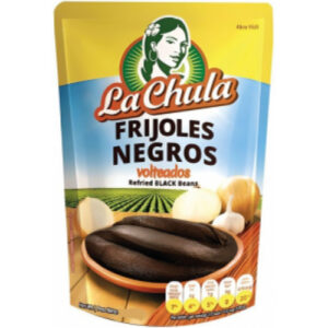 LA CHULA FRIJOLES NEGROS VOLTEADOS 400 GR