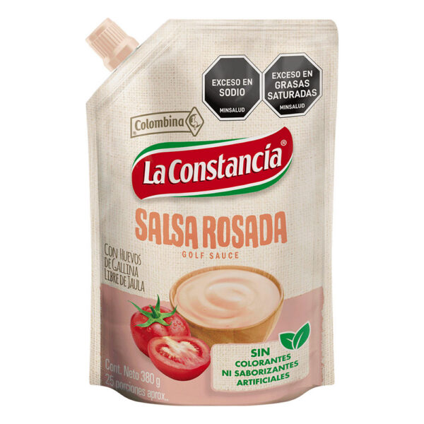 LA CONSTANCIA SALSA ROSADA 380 GR