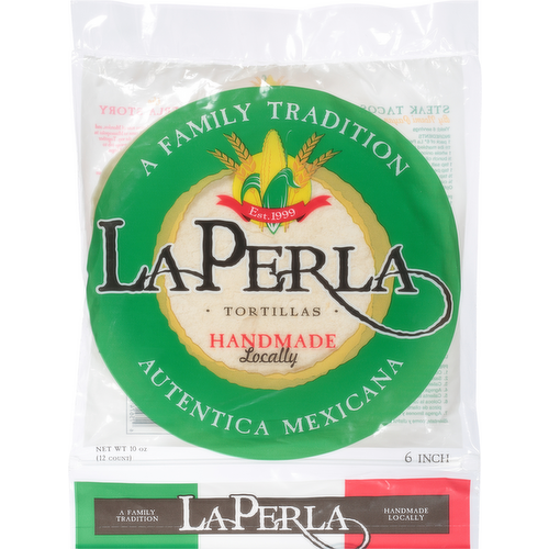 LA PERLA FLOUR 6' TORTILLA 12 CT