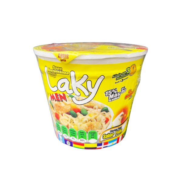 LAKY MEN SOPA DE POLLO 12/ OZ ' ND '