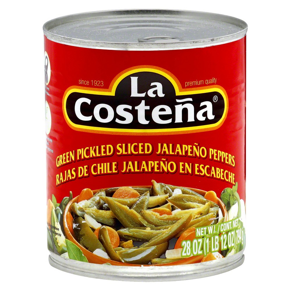 LC JALAPENO SLICED 28 oz: imagen 1