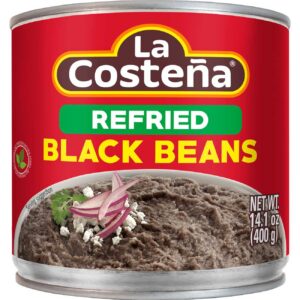 LC REFRIED BLACK BEANS 14.1 oz