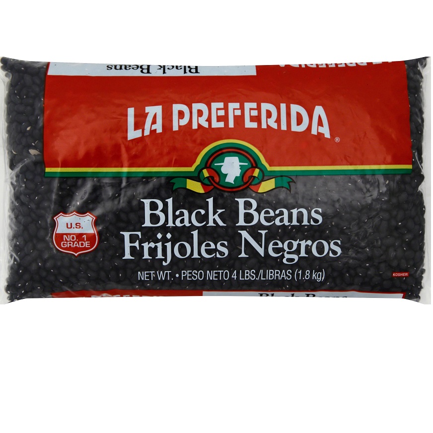 LP BLACK BEANS 4 LB: imagen 1