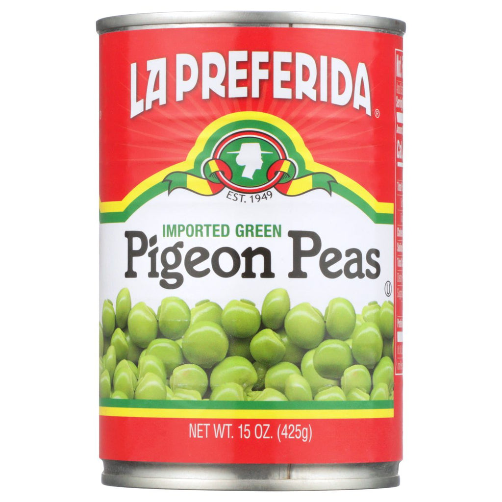 LP GANDULES GREEN PIGEON PEAS 15 OZ.: imagen 1