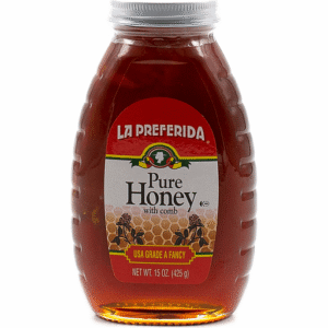 LP HONEY W/COMB 15 OZ