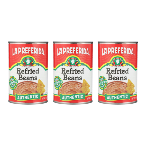 LP REFRIED AUTH BEANS 16 oz