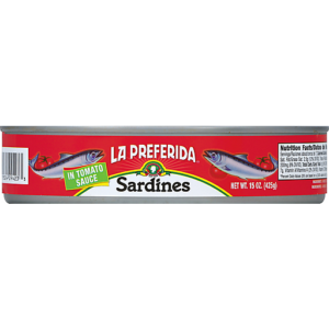 LP SARDINAS TOMATE 15 OZ