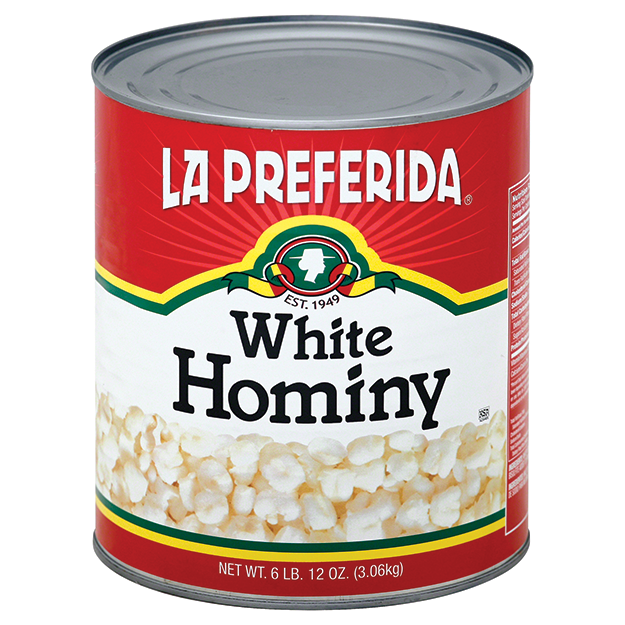 LP WHITE HOMINY 6 Lb: imagen 1